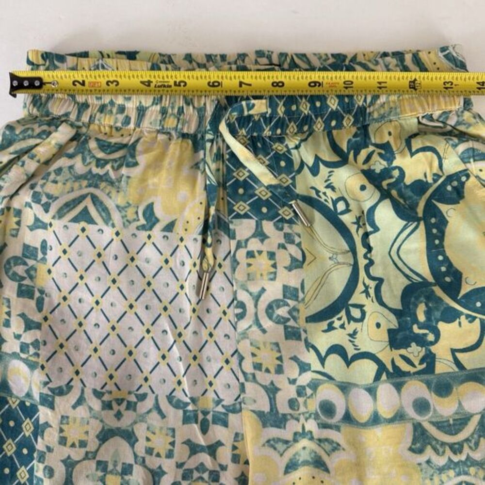 NWT Native Youth Lavera Green Tile Print Shorts Size 30 - Picture 11 of 16